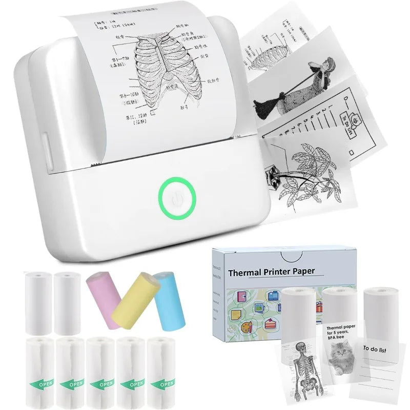 Mini Pocket Photo Sticker Printer